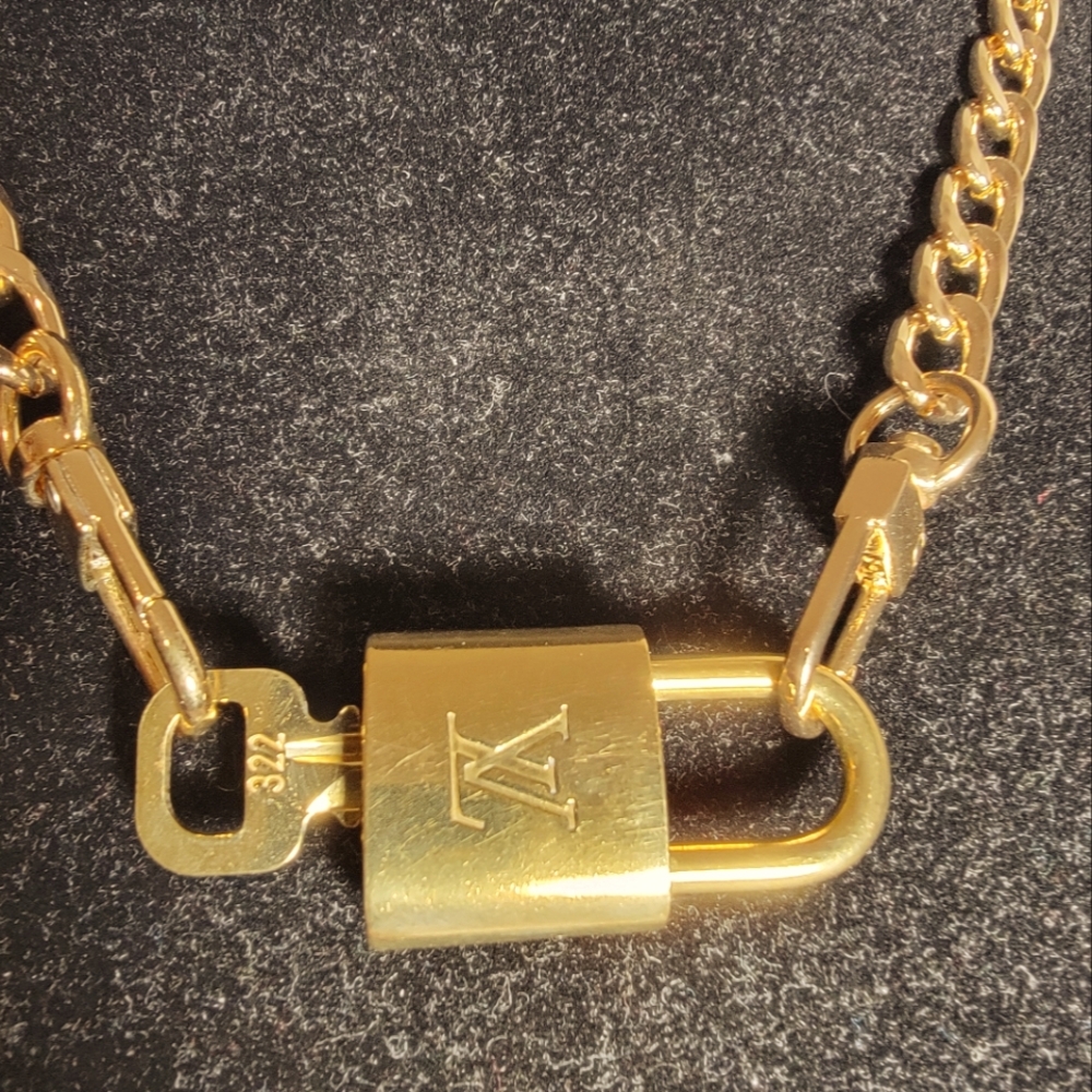 Vintage LV lock and key
